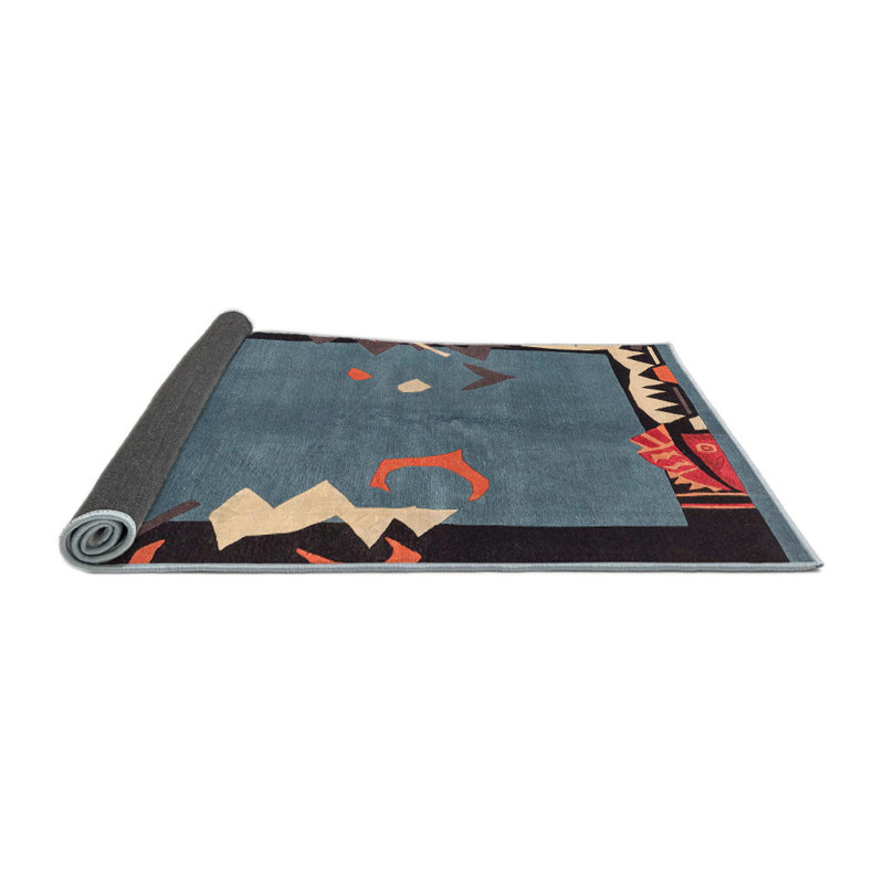 Abstract Indoor Rug, Round 3'