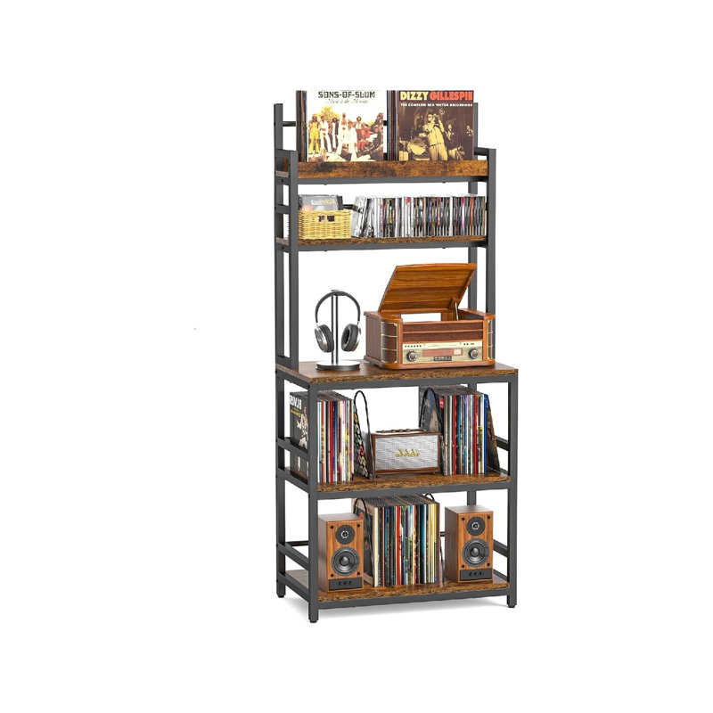 168cm H Media Shelves
