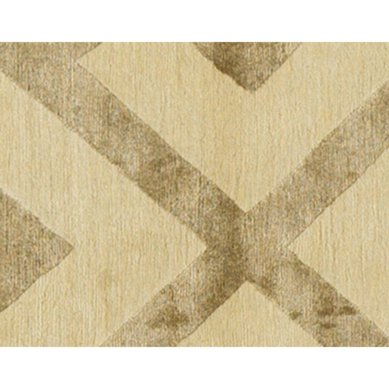 Handmade Silk and Wool Area Rug