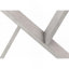 Table d'appoint, côté, bout, table de chevet, étroit, petit, chambre à coucher, salon, lampe, placage gris, contemporain