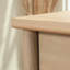 Bureau d'ordinateur brun de style transitionnel avec un grand plateau et de nombreux tiroirs de rangement, idéal pour l'organisation de la maison.