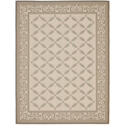 Tapis intérieur / extérieur beige Arneshia