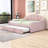 Full Velvet Upholstered Daybed with Trundle-1023125609