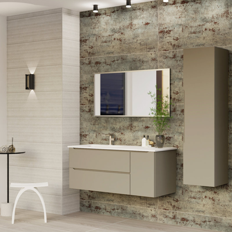 Bathroom Vanity Cabinet CENIT Collection by DAX, Blue, 40" W