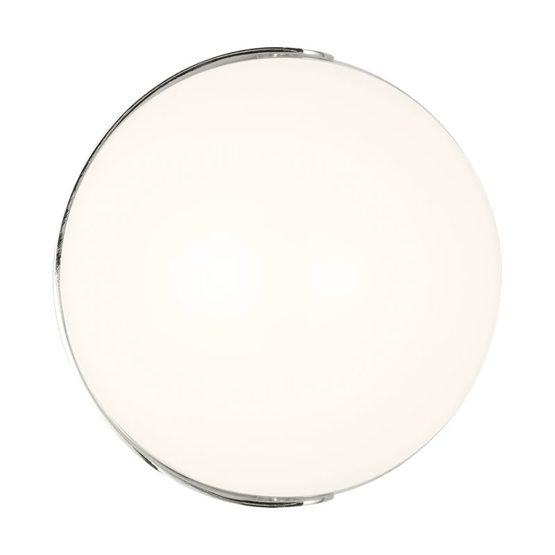 Syrie Dimmable LED Bath Sconce, Polished Nickel