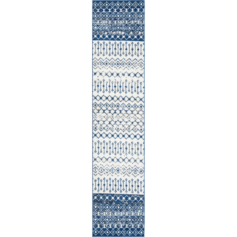 Bradley-Joe Abstract Indoor Rug, Runner 2'7" x 12'