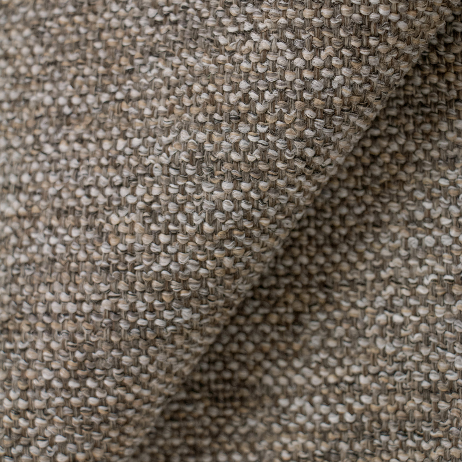 Illy Cotton Upholstered Bed, California King, Milsap Granite Sustain® Tweed
