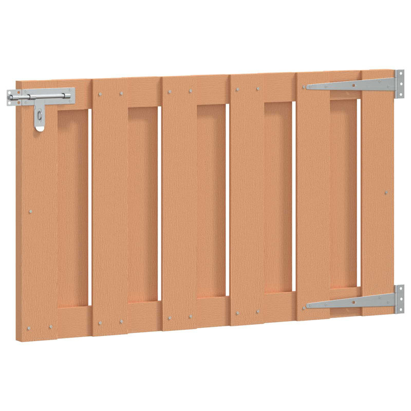100 cm W Aluminium Gate Fencing, Brown