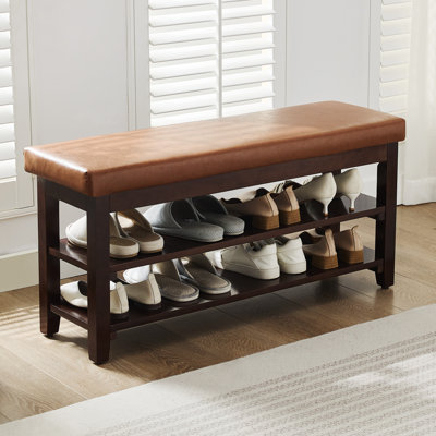 Banc de rangement pour chaussures 40 po