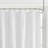 Super Waffle Textured Solid Shower Curtain