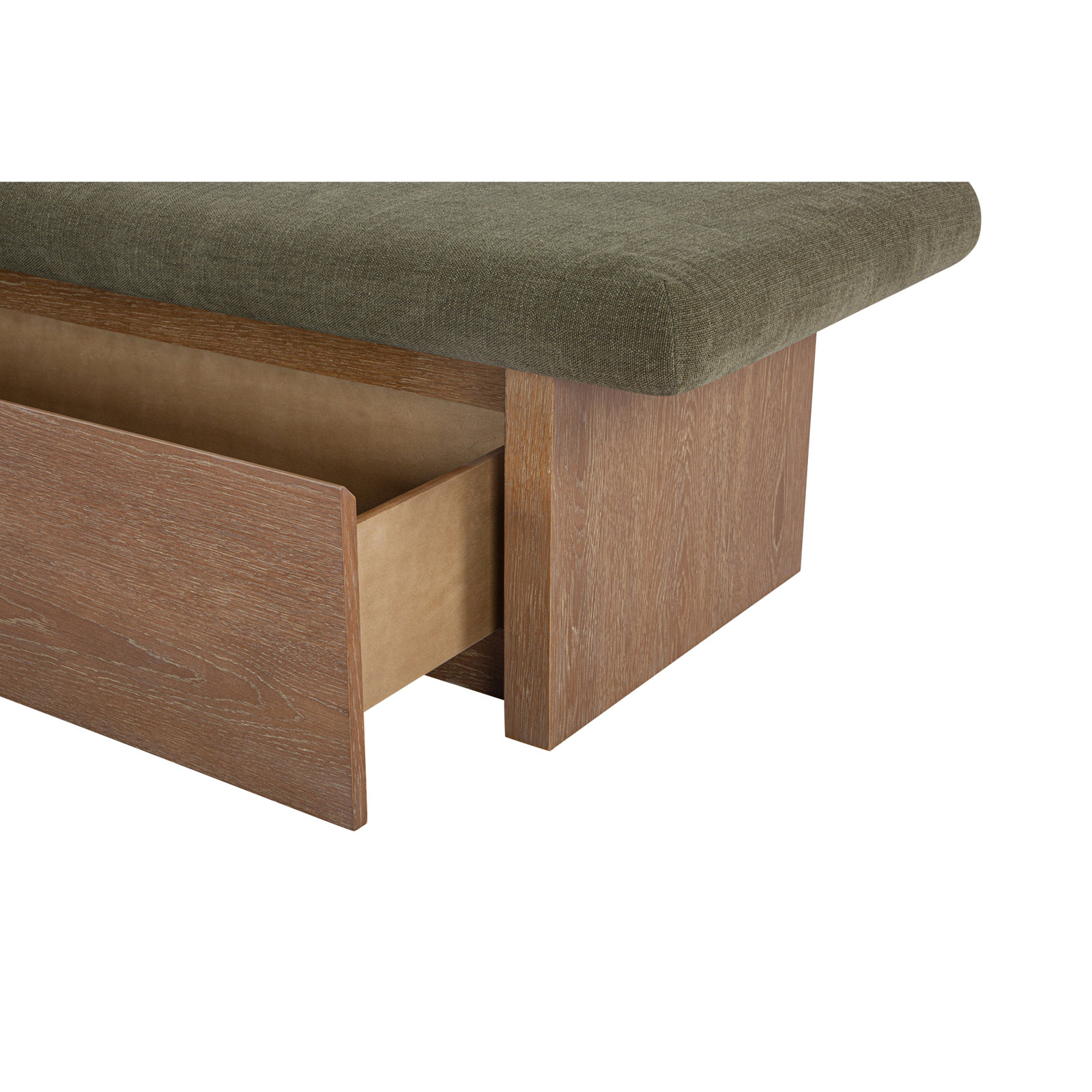 Storage Bench, Dark Green