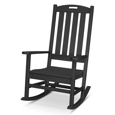 POLYWOOD Nautical Porch Rocking Chair