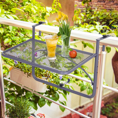 Table de balcon en acier Sheila