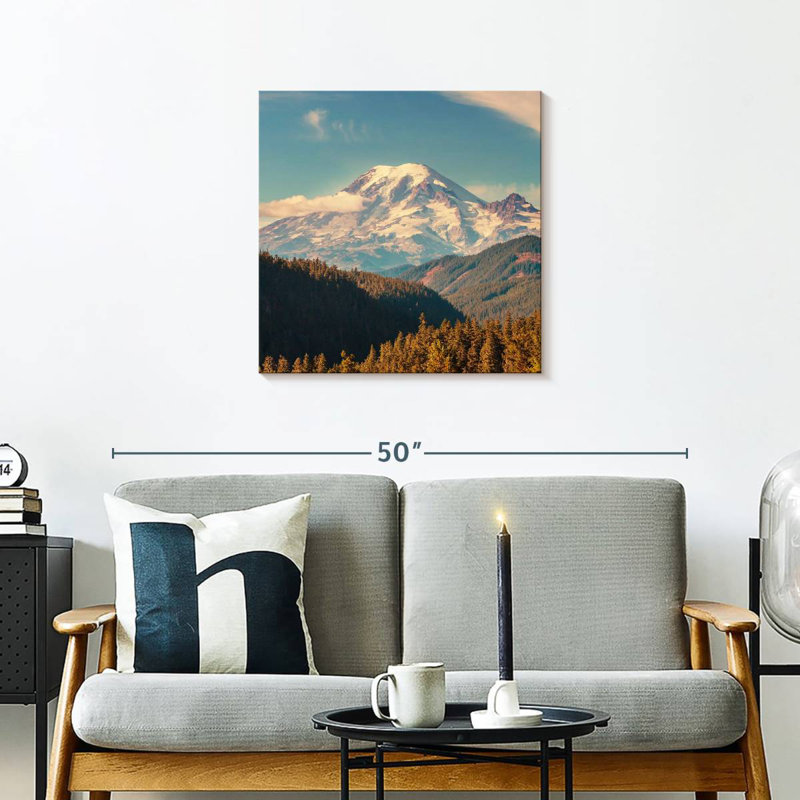 Alvord Mt. Rainier Morning Glow, H 24 po x l 24 po