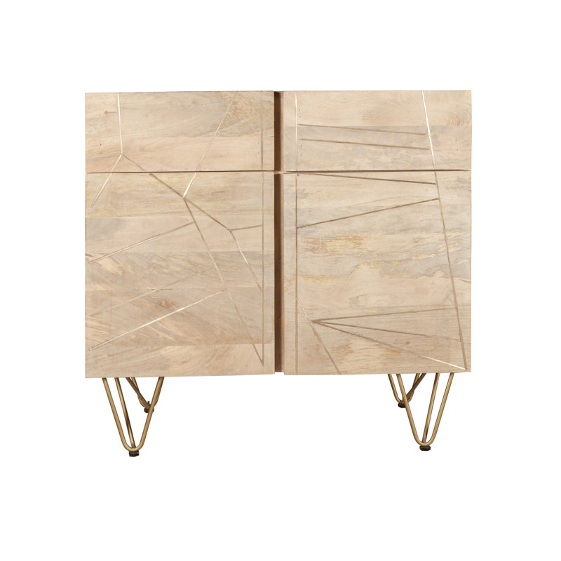 Roosevelt 90cm Sideboard, Light Natural