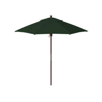 Arlo 90 " W Octagonal Adjustable Height Market Sunbrella® Umbrella with Manual Lift