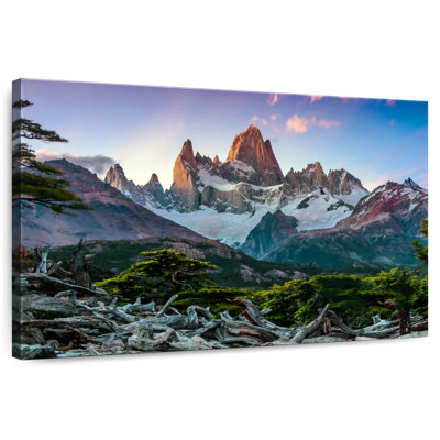 Fitz Roy Snowy Mountain