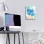 «Table de chevet Blooms in Water» par Kait Roberts, art mural en verre acrylique-2102954188