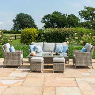 Errado Sofa Dining Set with Ice Bucket & Rising Table