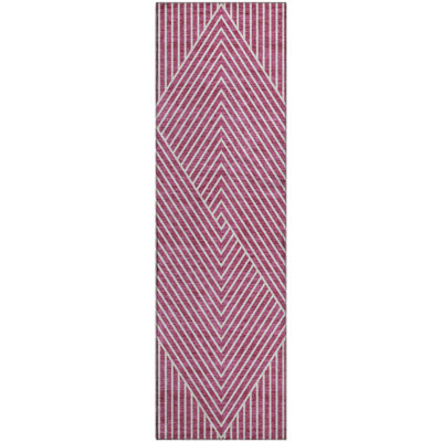 Premium Machine Washable Prisco Blush Rug