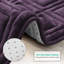 Tapis de bain gaufré en mousse à mémoire de forme ultra doux-63182180-63182185