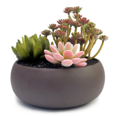 Pot de fleurs en céramique non émaillé