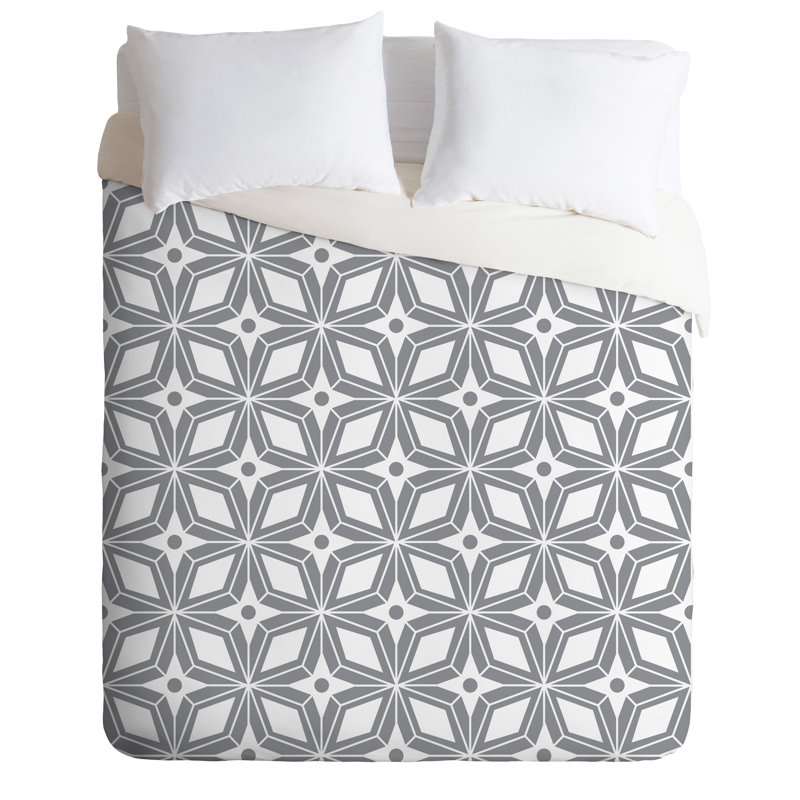 Housse de couette simple Heather Dutton Starbust, Housse de couette pour grand lit