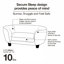 Faux Leather Pet Bed