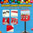 Great Northern Popcorn Gumball Machine - Triple Candy Machine Dispenser for Gumballs, Capsules, and Candy - Vending Machines for Business (Red)