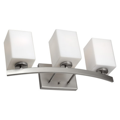 Éclairage pour meuble-lavabo 3 lumières Wachtel
