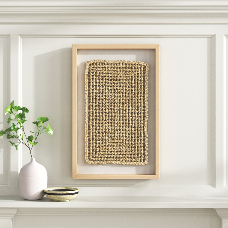 Farmhouse Abstract Wall Decor on Solid Wood, 30" H x 18" W x 2" D