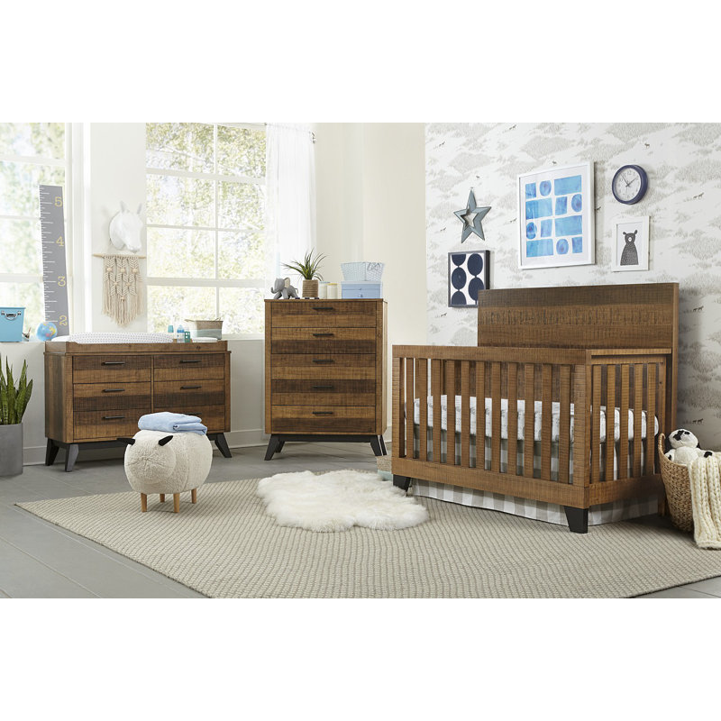 Lit de bébé convertible 3-en-1 Bixie