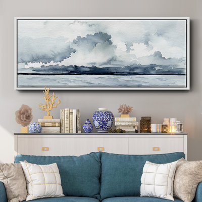 «Passing Rain Storm I», toile encadrée