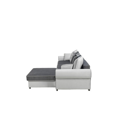 Aadyan 5 Seater Velvet Sofa Bed