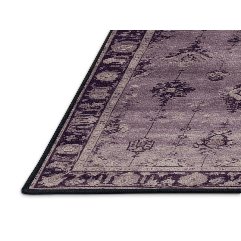 Tapis noir surteint lavable à la machine, Tapis de couloir 2 pi x 5 pi