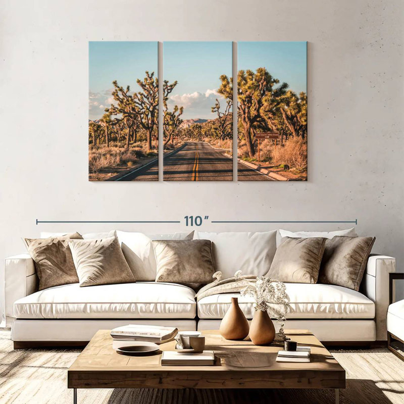 Mehar Cactus Road, 48" H x 74" W