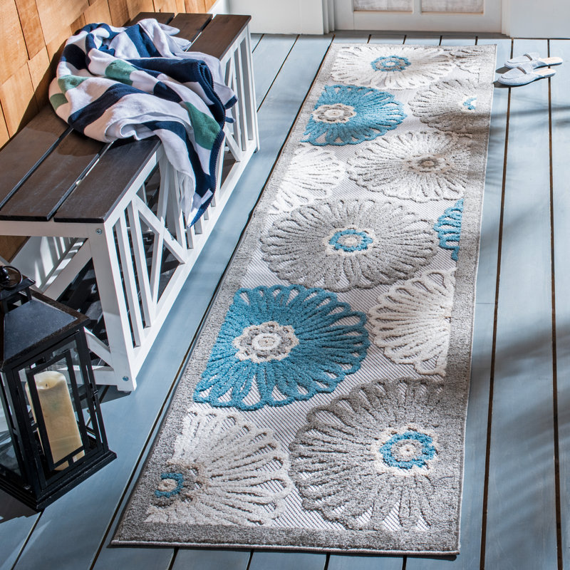 Josia Performance Floral Rug, Runner 2'2" x 9'