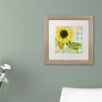 'Soleil III' by Colour Bakery Framed Painting Print
