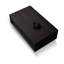Table basse rectangulaire en bois manufacturé noir-430320735-430320734