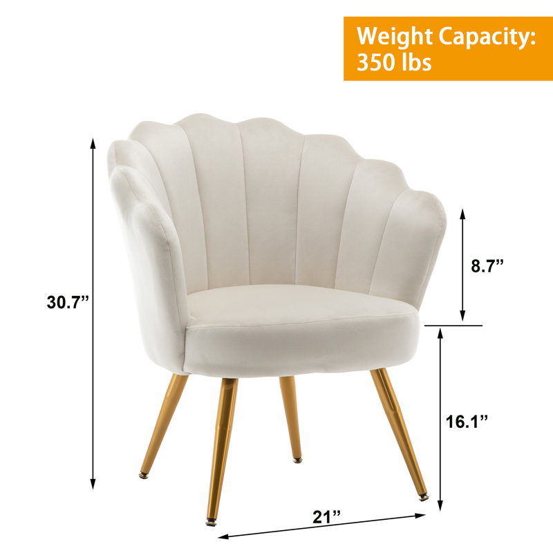 Velvet Barrel Chair, Ivy Velvet