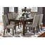 Table de salle à manger de conception contemporaine 1pc avec rallonge séparée