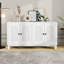 Grand buffet armoire avec poignées à anneau-1445071891
