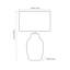 Lorelei Ceramic Table Lamp