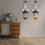 2 Piece Wood Wall Bath Sconce Set