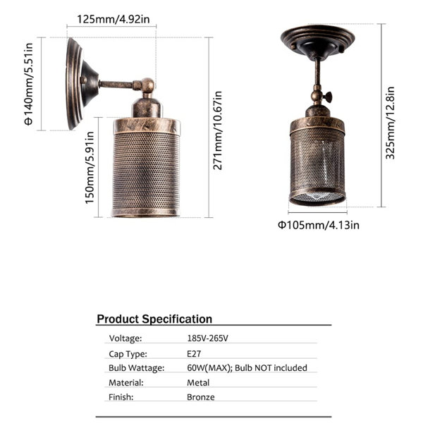 Product Dimensions