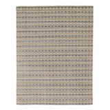 Geometric Area Rug in Gray