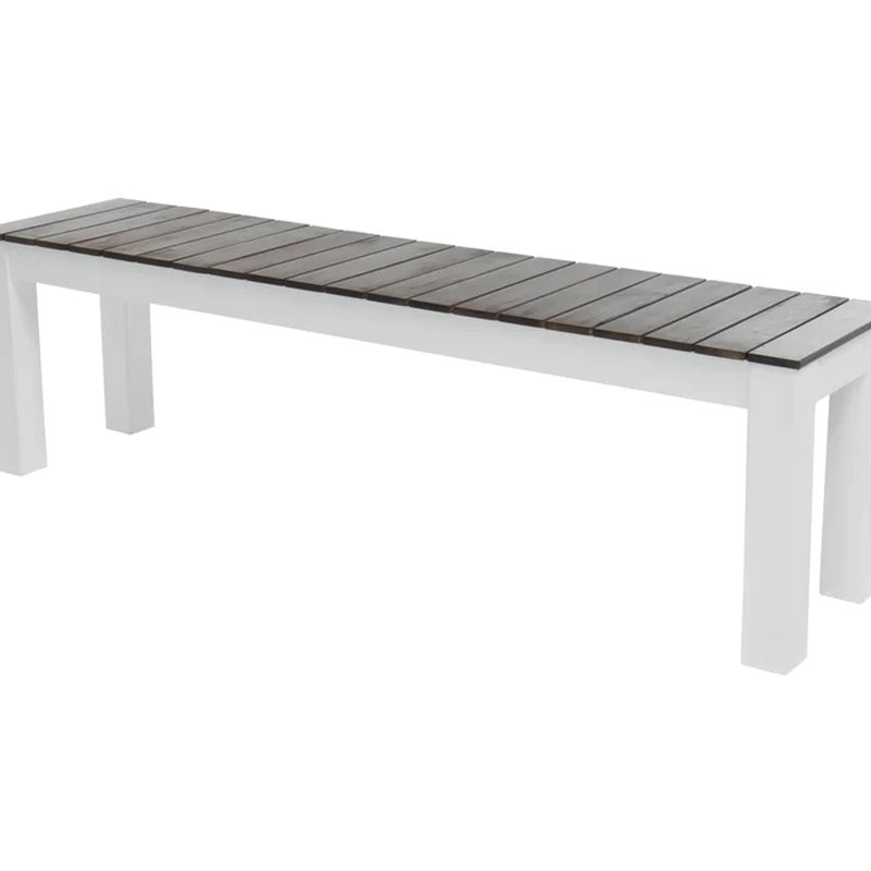 Banc de salle à manger moderne Mp2 2 - Bois pour le patio et la cour arrière