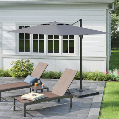 Aarne 300cm X 200cm Rectangular Cantilever Parasol