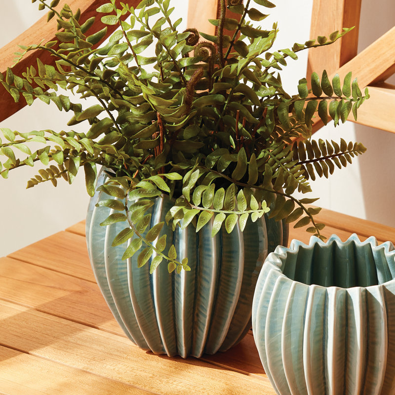 NIKKO POT LARGE, Grand, Bleu