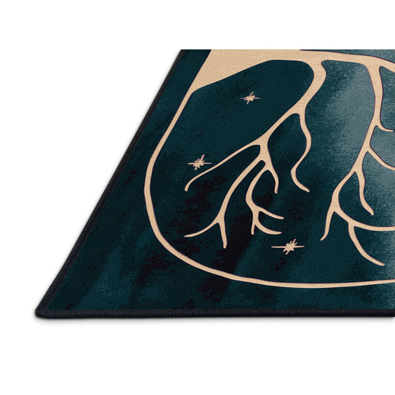 Wandering Willow Rug, Rectangle 5' x 8'